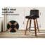 Nettey Swivel Upholstered Counter Stool-92993586