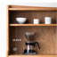 Buffet de rangement en verre à porte mobile-102465165