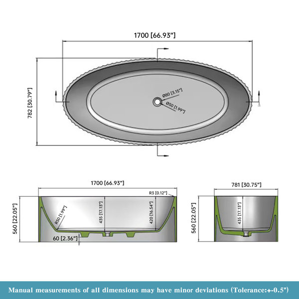 Dimensions du produit