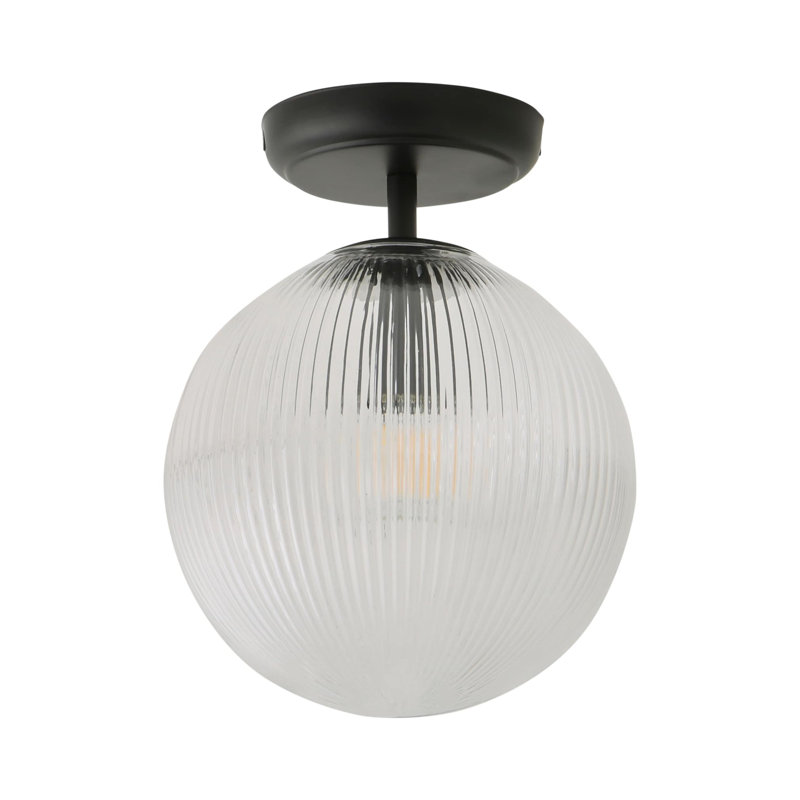 Springlake Glass Semi Flush Mount