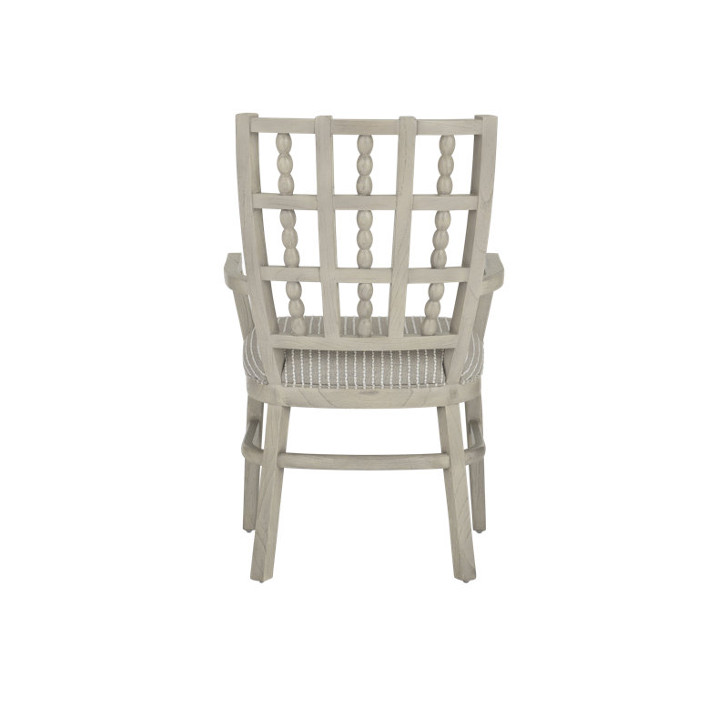 Norene Dining Chair, Demetria Parchment Stripe