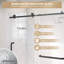 Porte de douche coulissante simple sans cadre 44 po - l 48 po x H 75 po H