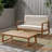 BELGIAN LOVESEAT & COFFEE TABLE