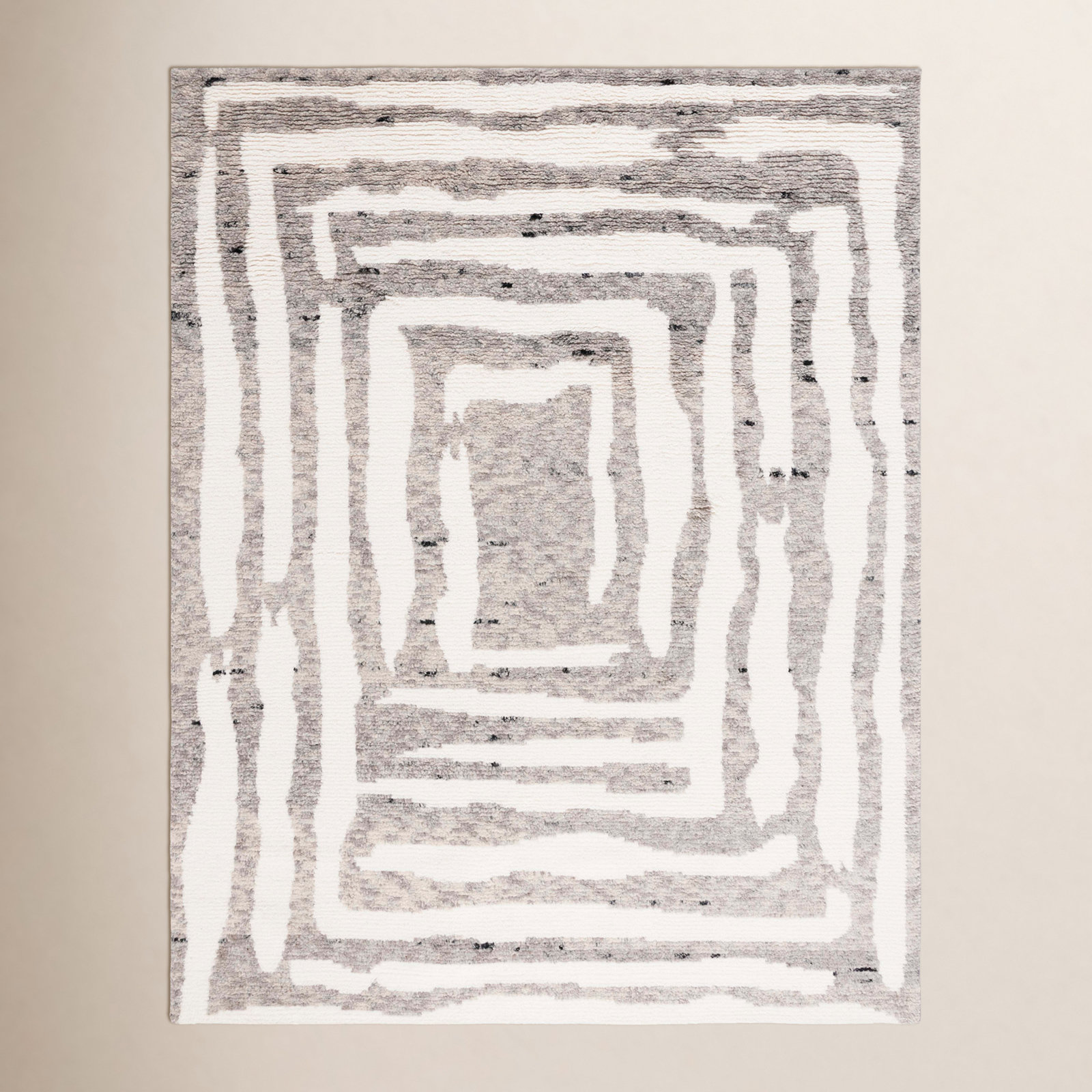 Kass Handmade Wool Rug, Rectangle 8' x 10'