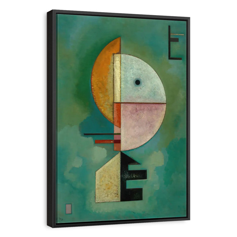Upward, Floating Frame Black, 21" x 31"