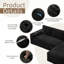 Canapé modulaire en forme de L de style Boneless de 104 po de style Boneless-945161724-945161713