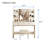3 Lighting Modes With Adjustable Brightness, Dressing Table Set With Power Outlet And Cushioned Stool With Mirror And Light, 2 Drawers And 6 Storage Shelves For Make-Up Dresser
