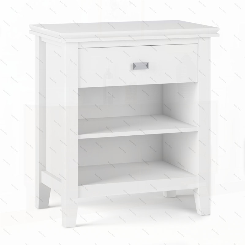 Artisan - Bedside Table - White