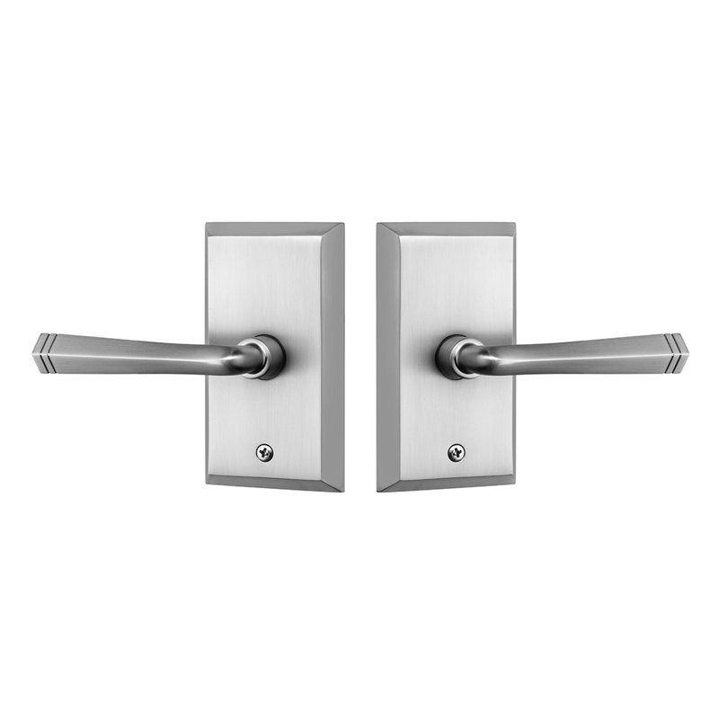 Ensemble de levier de passage Aqua, Nickel brossé
