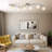 Kilia 48'' 6 -Light Swing Arm Track Track Kit with Dimmable and Adjustable Head