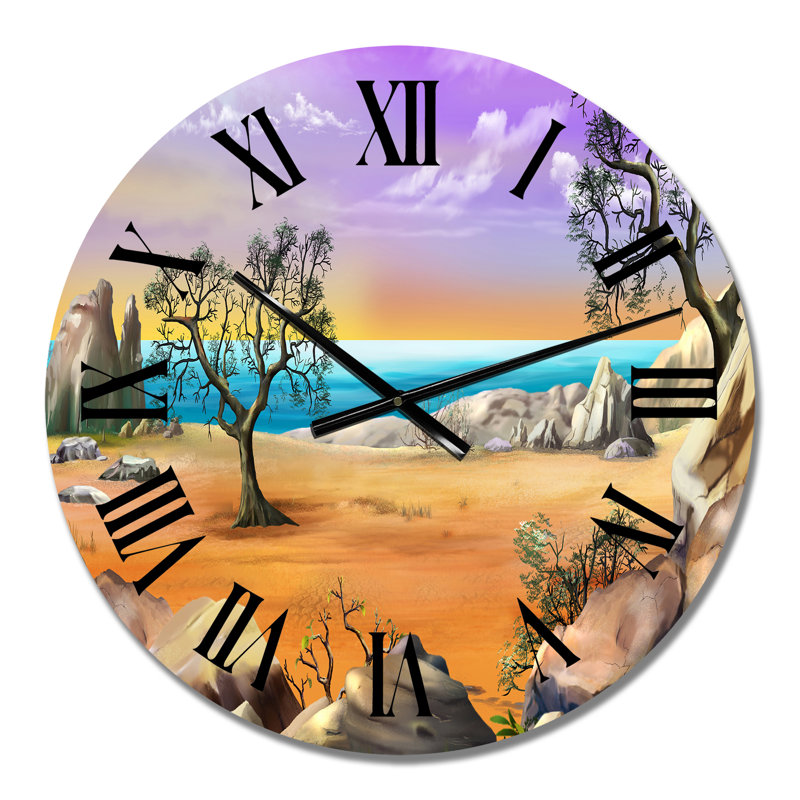 Horloge murale très grande, Moyen