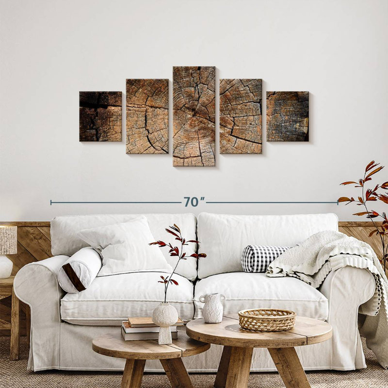 Burnt Tree Stump, 24" H x 55" W