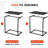 22.8" W C-Shaped Side Table, Small End Table For Couch, Sofa-153458289
