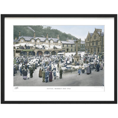 Settle, Market Day 1921 1 Piece Single Picture Frame Wall Art