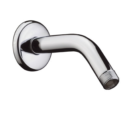Bras de douche 1/2 "avec bride Showerpower, Chrome chrome
