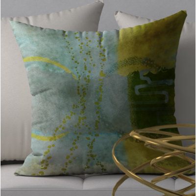 Essence Know-how Square Pillow Cover & Insert