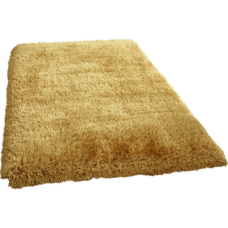 Bryan Hand-Tufted Gold Rug, Rectangle 80cm x 150cm
