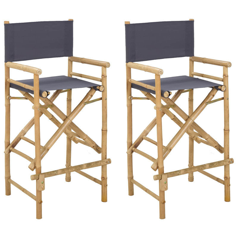 Patio Dining Armchair, Grey/Teak