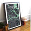 Stockholm City Map - No Frame Print-1280519804