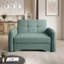 Canapé-lit 1 place Laine style condo avec rangement - Vert jade-726188707
