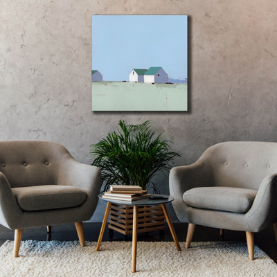  «Palmer Farm» par Ruth LaGue, art mural sur toile, 37 po x 37 po