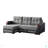 Upholstered Convertible Sectional With Storage
