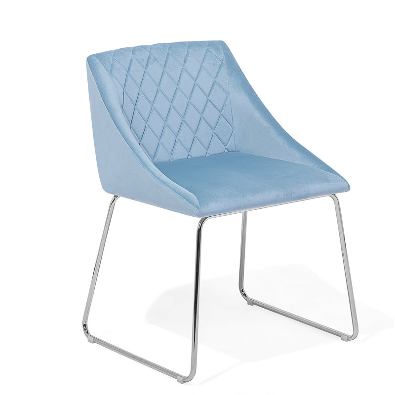 Kirkhill Upholstered Dining Chair, Light Blue