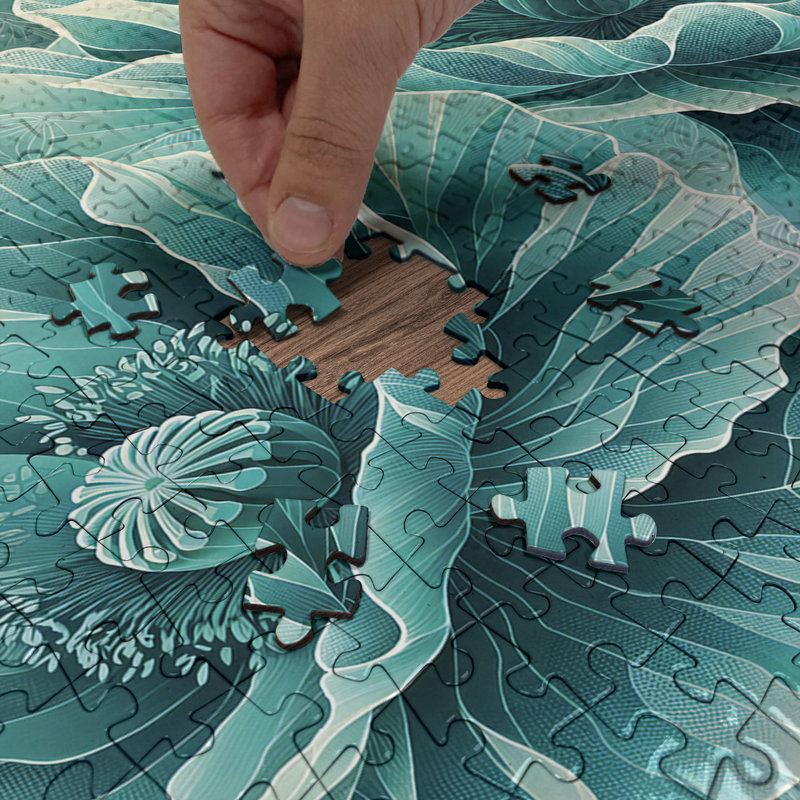 Ambesonne Cardboard Puzzle