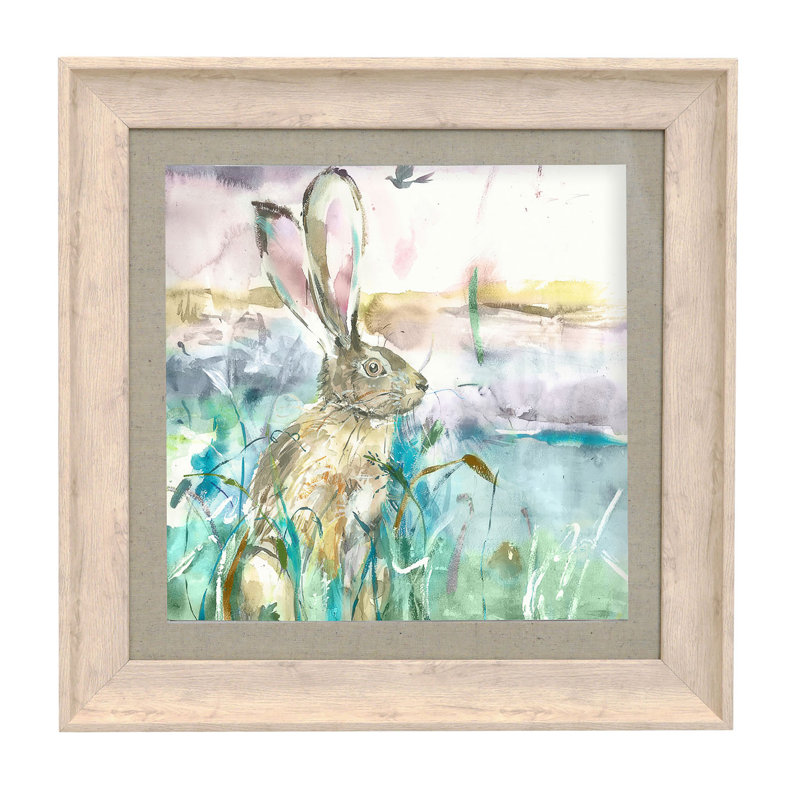 Morning Hare - Single Picture Frame Print