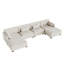 Canapé modulaire en velours côtelé Maelina -107665278-107665273