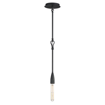 Luminaire suspendu anthracite 1 lumière Demetress