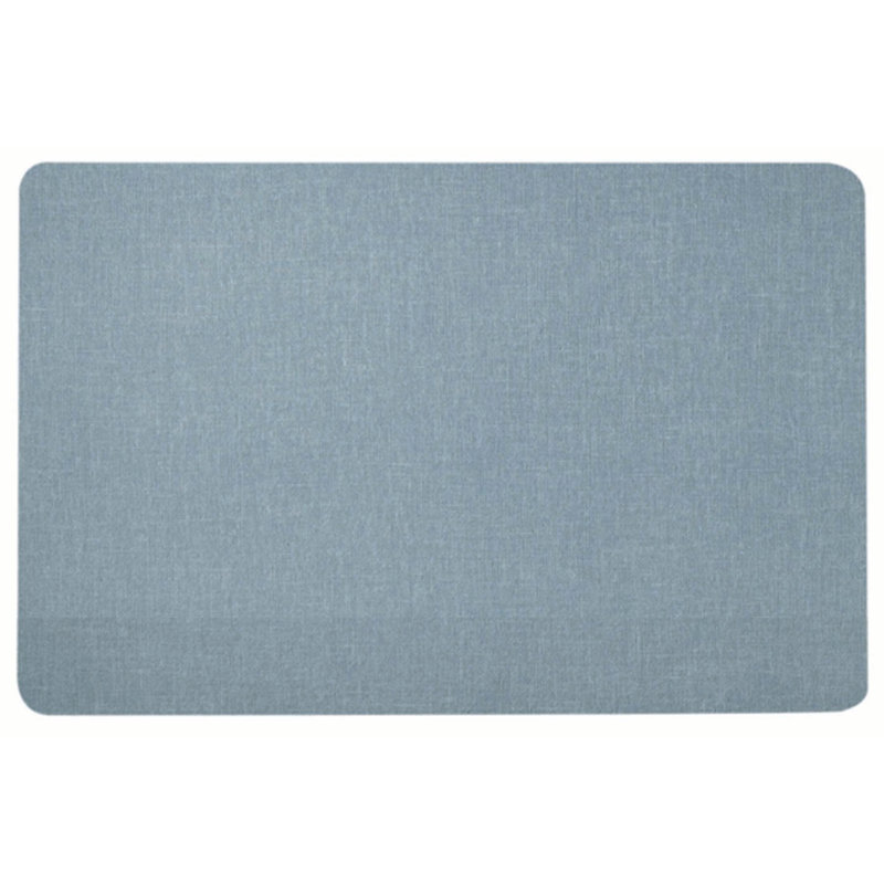 Panneau d'affichage sans cadre, Rayon, H 18 po x l 24 po, Mélange de gris