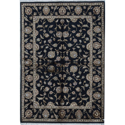 One-of-a-Kind 5'6" X 7'10" Area Rug in Black
