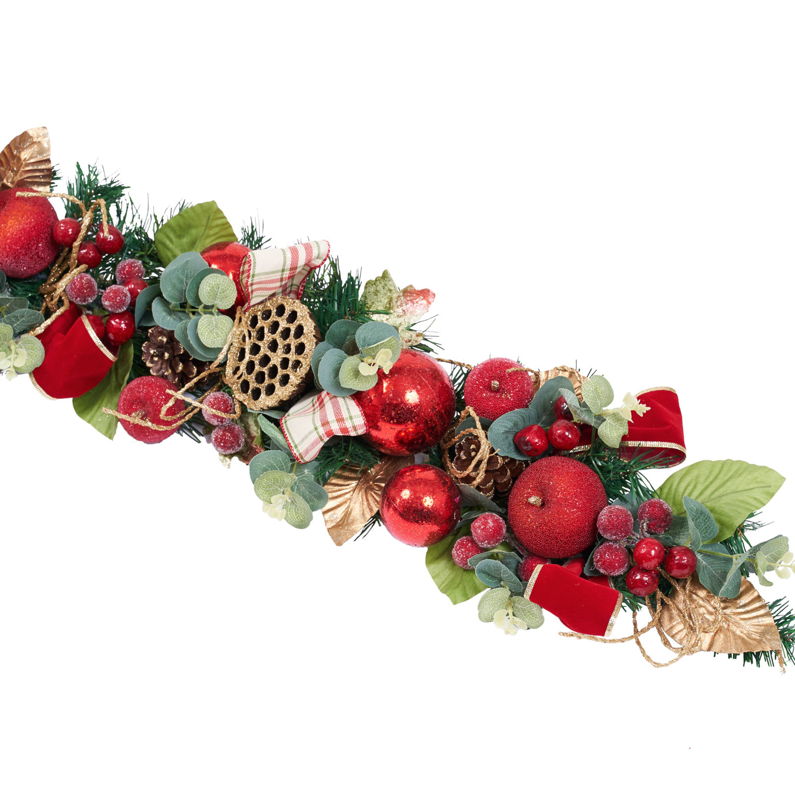 60'' in. Faux Mixed Assortment Garland