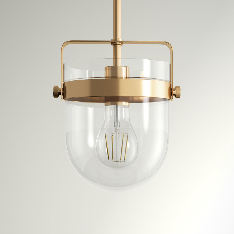  1 - Light Bell Bell Pendant, Alturas Gold