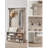 Chalemet Hall Tree 39.4'' Wide with Bench and Shoe Storage-1644278794