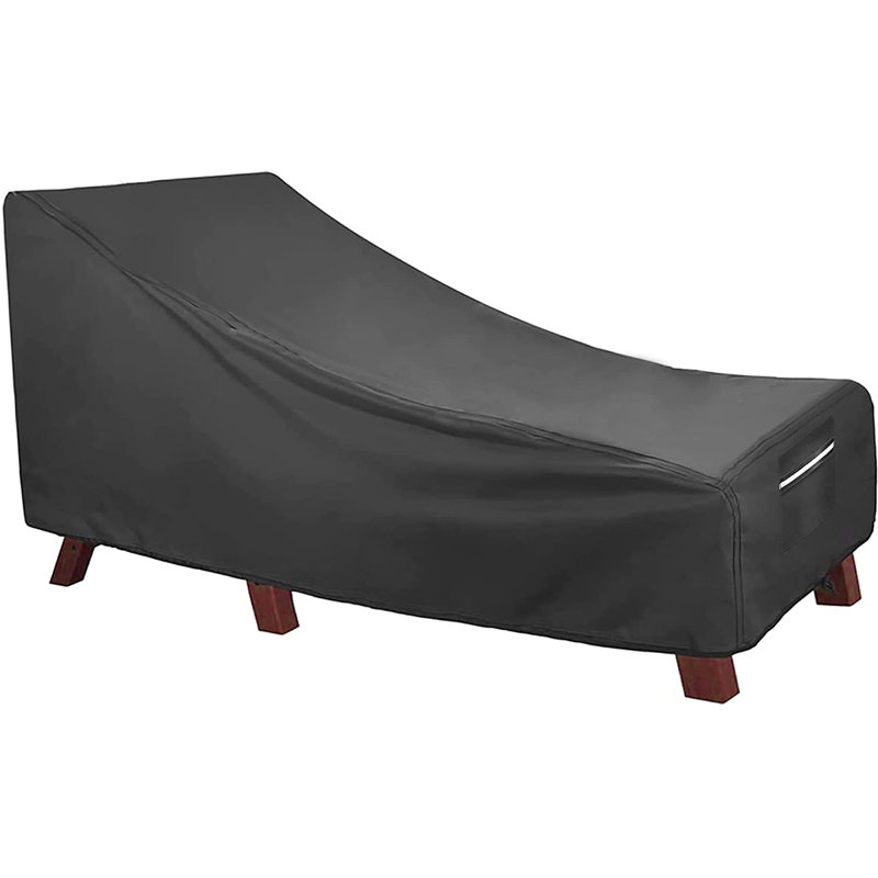 Housse pour chaise longue de patio résistante à l'eau, H 32 po x l 87 po x P 32 po