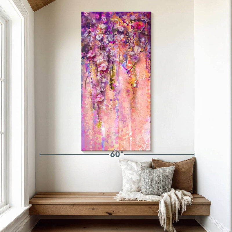 Luxueuses fleurs Hillard, H 54 po x l 27 po
