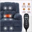 Fauteuil inclinable électrique à deux moteurs avec massage thermique et positions infinies-574307872