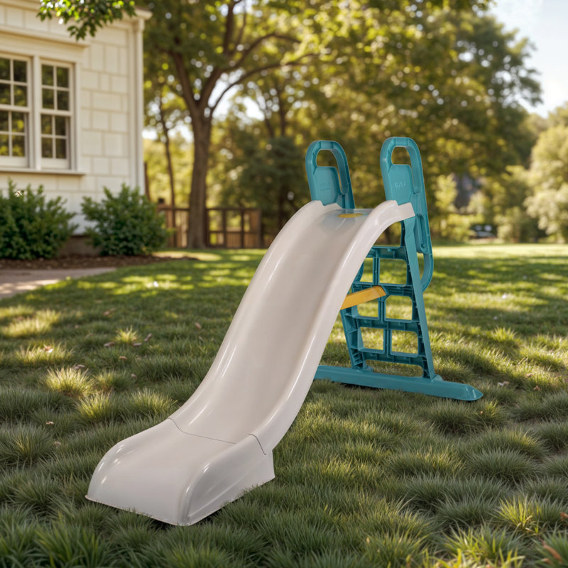 Big Splash Slide, White/Teal