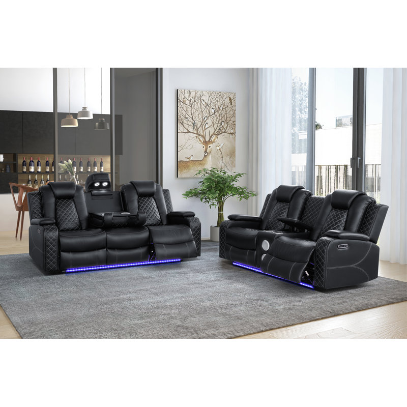 Leisureluxe Home Theatre Sofa Set
