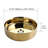 VanityIn 15'' Gold Ceramic Circular Bathroom Sink