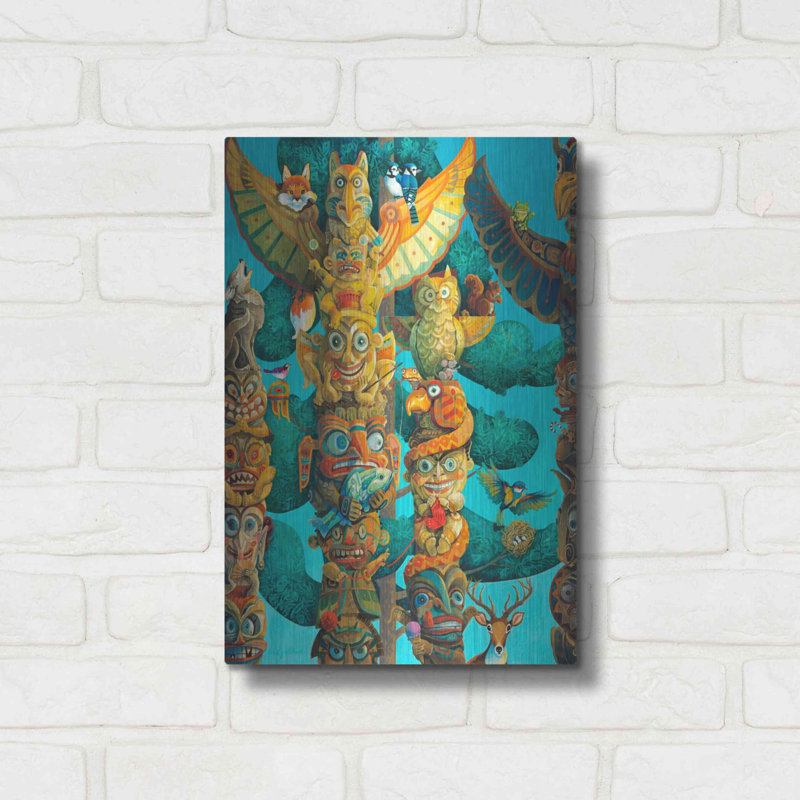 " Whimsy Poles " by David Galchutt, 16" H x 12" W