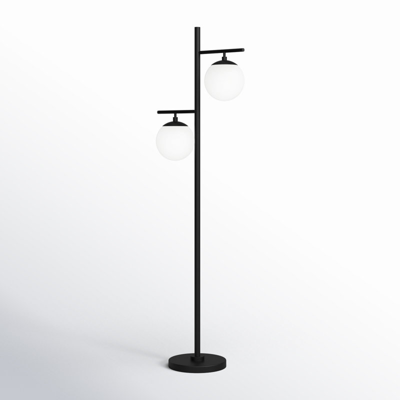 70.5'' Tree Floor Lamp Set, Blackened Bronze