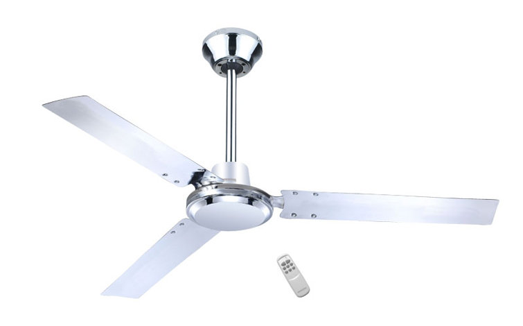 122cm 3 - Blade Ceiling Fan with Remote Control