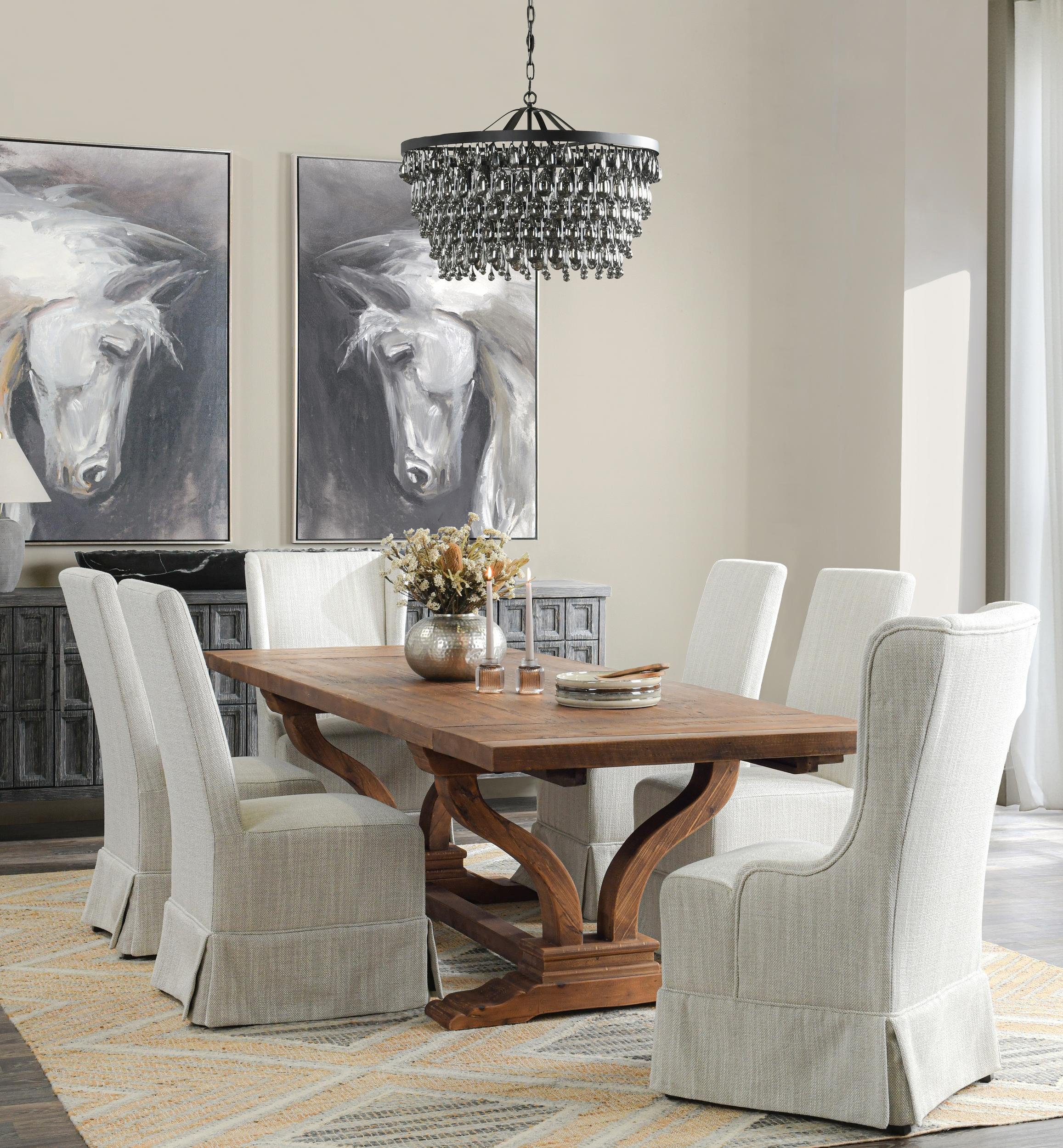 Albert 7 piece Extendable Dining Set