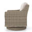 Chaise berçante pivotante avec coussins Kells