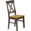 Kelly 45cm H Solid Wood Cross Back Side Chair-22431096
