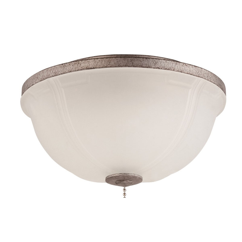 Ensemble d’éclairage pour cuve de plafond à del universel 1 lumière élégance, Argent terni