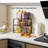 Set Of 4 Expandable Stackable Cabinet Shelves Organizer, Spice Rack-1397395868